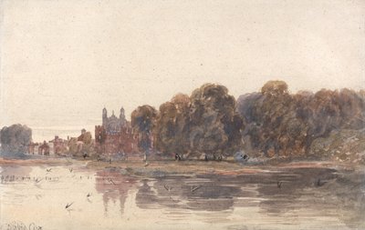 Eton depuis la Tamise - David Cox